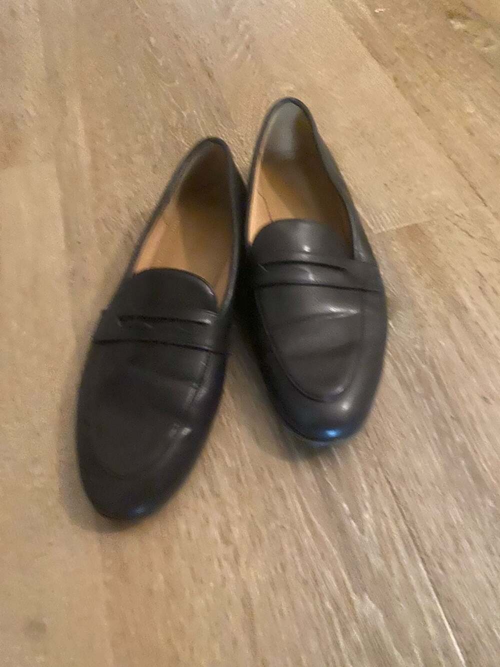 H&M Black Penny Loafers